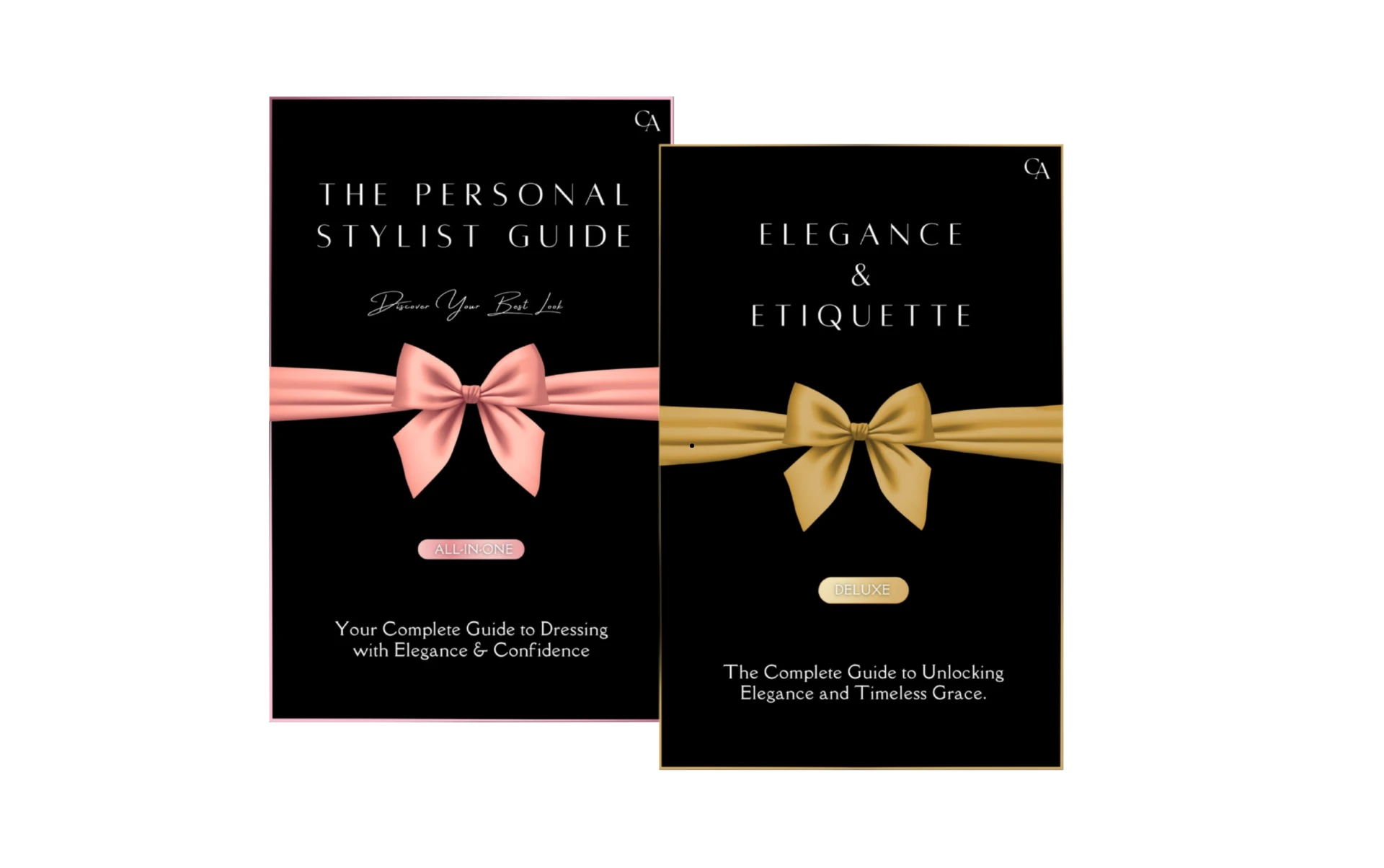 The Classy Lady Luxe Bundle — two digital guides